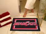University of Cincinnati Bearcats All-Star Rug - Red Border