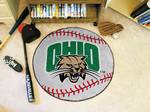 Ohio University Bobcats Baseball Rug