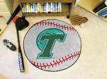 Tulane University Green Wave Baseball Rug