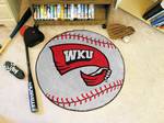 Western Kentucky University Hilltoppers Baseball Rug