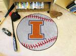 University of Illinois Fighting Illini Baseball Rug