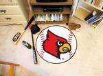 University of Louisville Cardinals Baseball Rug