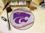 Kansas State University Wildcats Baseball Rug