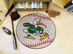 University of Miami Hurricanes Baseball Rug - Sebastian