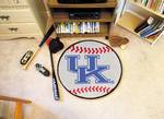 University of Kentucky Wildcats Baseball Rug - UK Logo