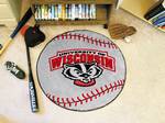 University of Wisconsin-Madison Badgers Baseball Rug