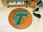 Tulane University Green Wave Basketball Rug