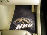 Western Michigan University Broncos Carpet Car Mats