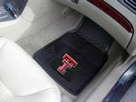 Texas Tech University Red Raiders Heavy Duty Vinyl Car Mats
