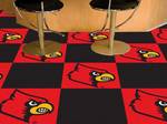 University of Louisville Cardinals Carpet Floor Tiles