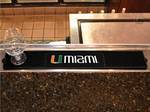 University of Miami Hurricanes Drink/Bar Mat