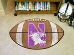 Northwestern University Wildcats Football Rug
