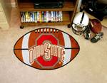 Ohio State University Buckeyes Football Rug