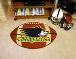 Michigan Technological University Huskies Football Rug