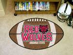 Arkansas State University Red Wolves Football Rug