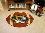 University of Missouri Tigers Football Rug