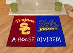 USC Trojans - UCLA Bruins House Divided Rug