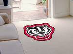 University of Wisconsin Badgers Mascot Mat - Bucky Badger