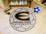Emporia State University Hornets Soccer Ball Rug