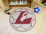 University of Wisconsin-La Crosse Eagles Soccer Ball Rug