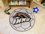 Western Michigan University Broncos Soccer Ball Rug