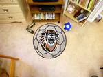 Fort Hays State University Tigers Soccer Ball Rug