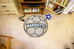 Marquette University Golden Eagles Soccer Ball Rug