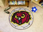 Temple University Owls Soccer Ball Rug