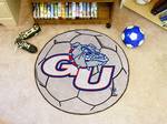 Gonzaga University Bulldogs Soccer Ball Rug