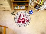 Mississippi State University Bulldogs Soccer Ball Rug