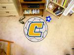University of Tennessee at Chattanooga Mocs Soccer Ball Rug