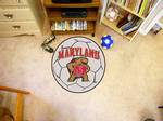 University of Maryland Terrapins Soccer Ball Rug