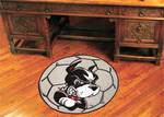 Boston University Terriers Soccer Ball Rug
