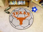 University of Texas Longhorns Soccer Ball Rug