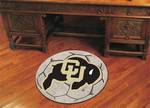 University of Colorado Buffaloes Soccer Ball Rug