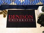 Denison University Big Red Starter Rug
