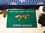 Black Hills State University Yellow Jackets Starter Rug