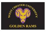 West Chester University Golden Rams Starter Rug