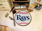 Tampa Bay Rays Baseball Rug