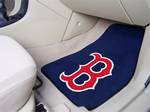 Boston Red Sox Carpet Car Mats - B Logo