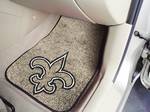 New Orleans Saints Carpet Car Mats
