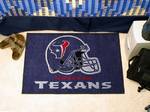 Houston Texans Starter Rug - Helmet Logo