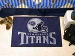 Tennessee Titans Starter Rug - Helmet Logo