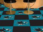 San Jose Sharks Carpet Floor Tiles