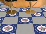 Winnipeg Jets Carpet Floor Tiles
