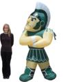 Michigan State Sparty 8 Ft Inflatable Figurine