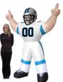 Carolina Panthers Tiny 8 Ft Inflatable Figurine