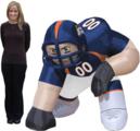 Denver Broncos Bubba 5 Ft Inflatable Figurine