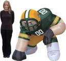 Green Bay Packers Bubba 5 Ft Inflatable Figurine