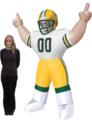 Green Bay Packers Tiny 8 Ft Inflatable Figurine